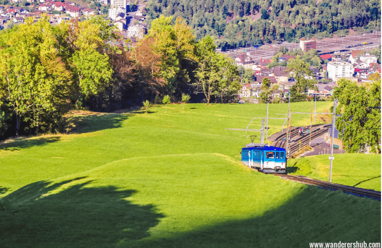 Mount rigi to Lucerne Arth-Goldau 