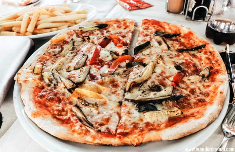 Pizza in Venice