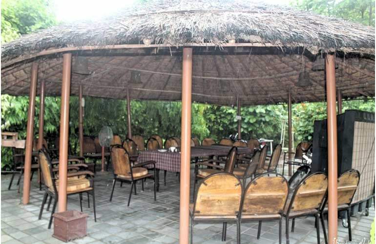 yard gazebo at Bharatpur