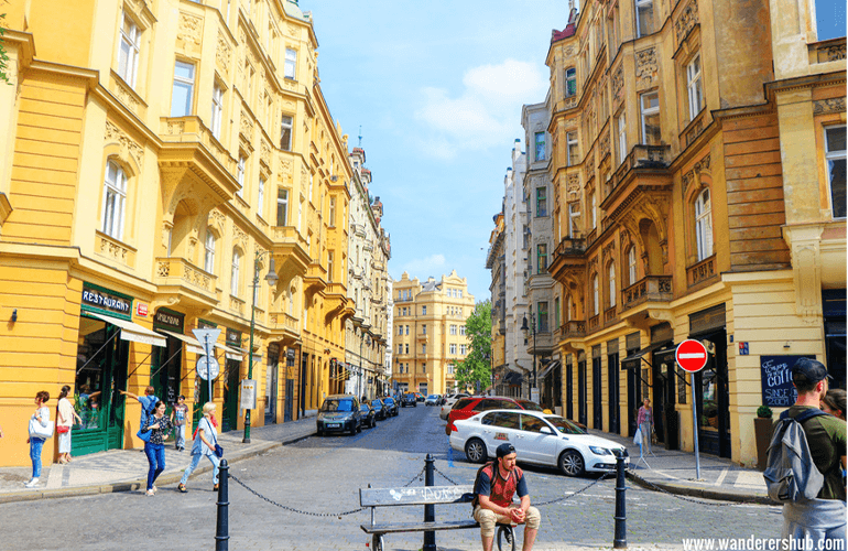 walking tour in Prague