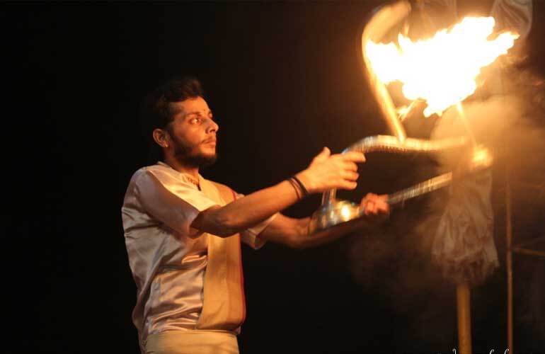 Varanasi aarti scenes