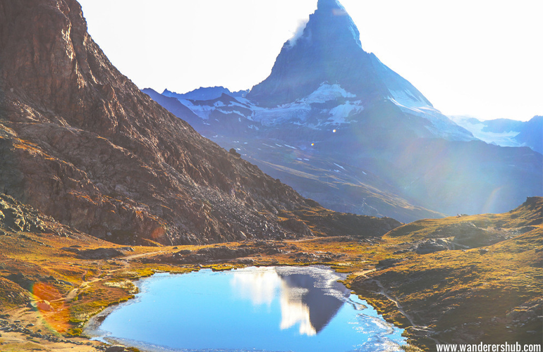 the Matterhorn Mountain Zermatt