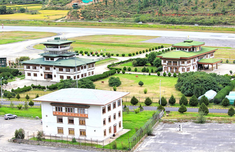 Paro Airport in Bhutan picture