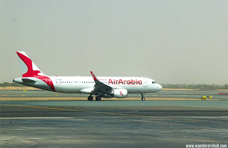 Air Arabia flight experience