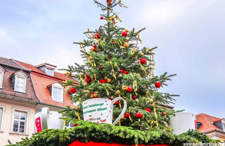 Christmas Market of Heidelberg Germany