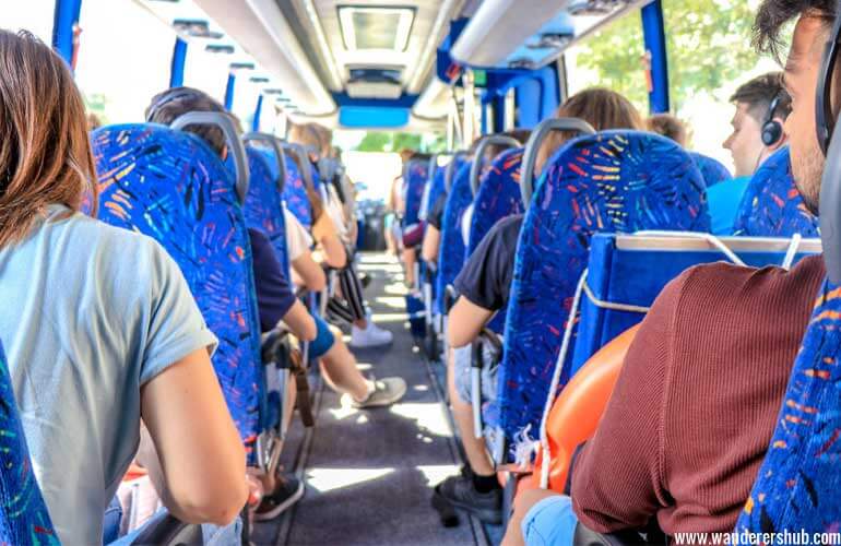 bus interior