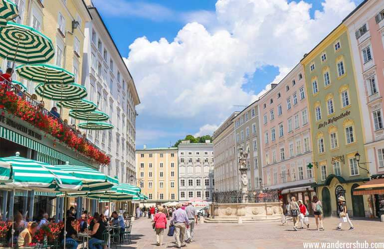 Austria Salzburg market