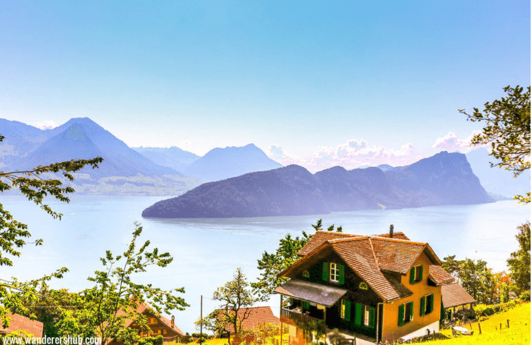 Mount Rigi from Lucerne