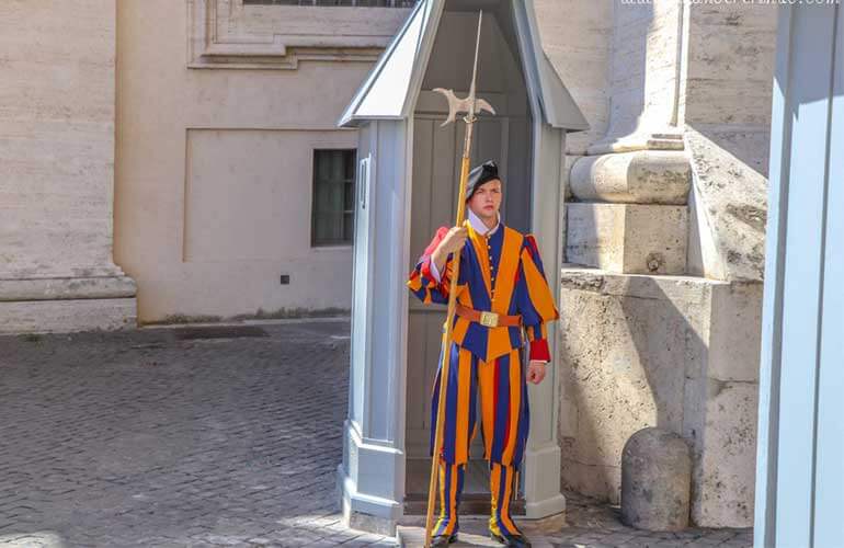 Roman Guards Vatican Rome