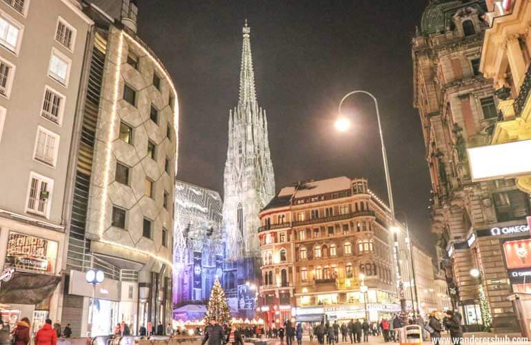 visit Vienna in winters