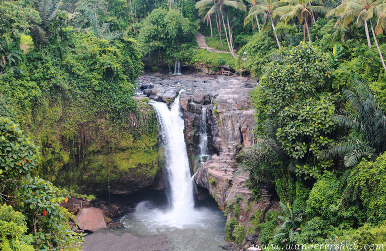 exploring waterfalls of Bali love bali