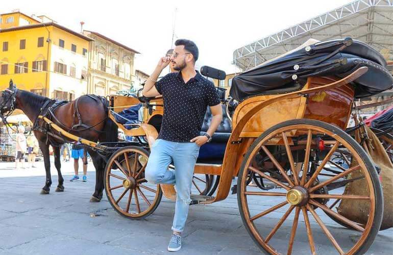 horse drawn carriage florence