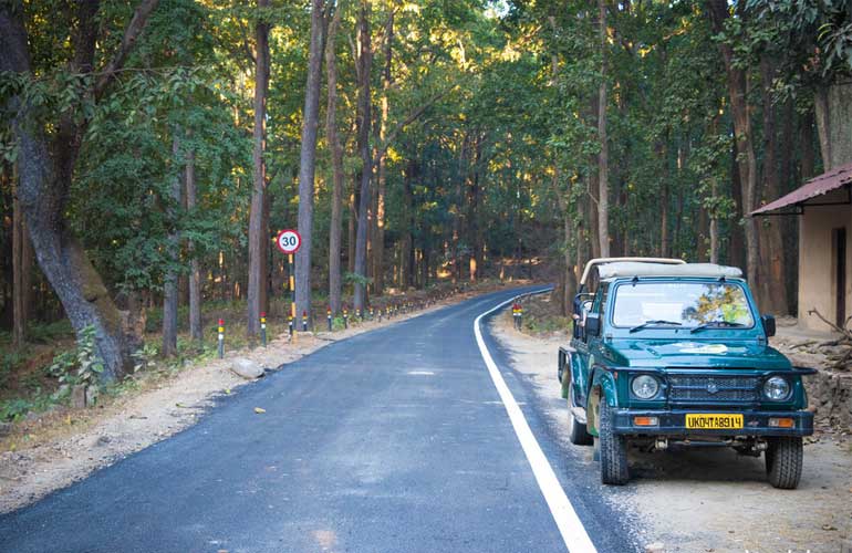 Jeep Safari tour Corbett