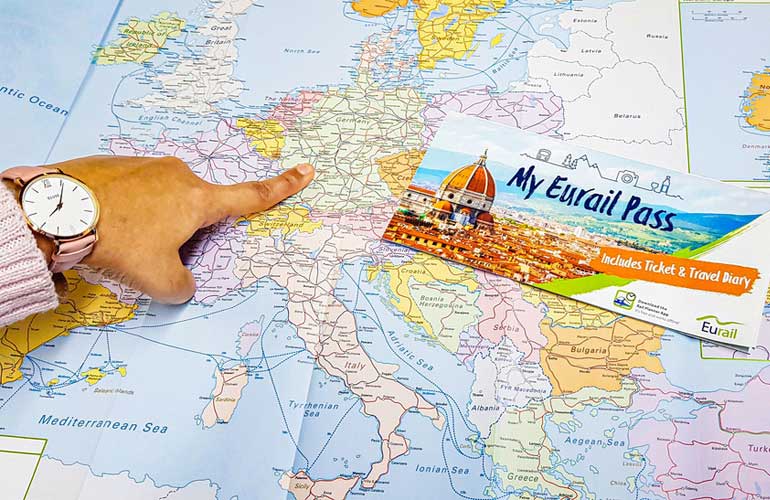 Eurail global passes itinerary