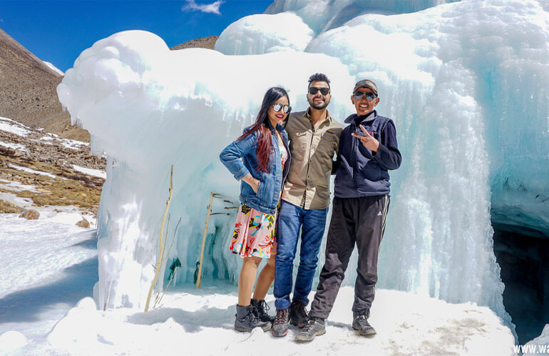 Ice cafe in Ladakh