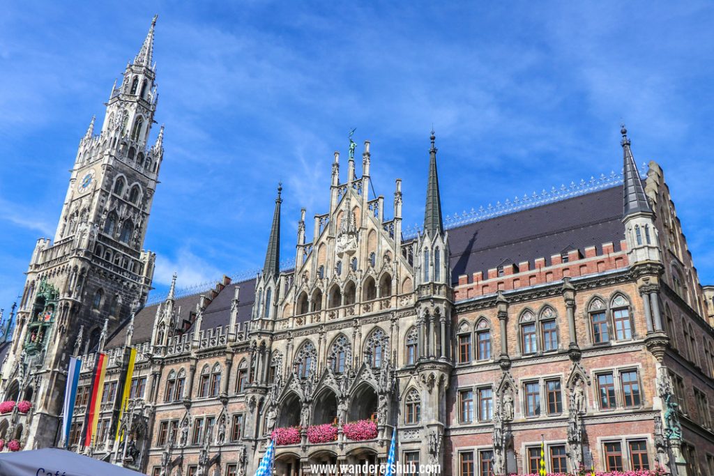 A visit to Munich is all about roaming around the streets of Marienplatz