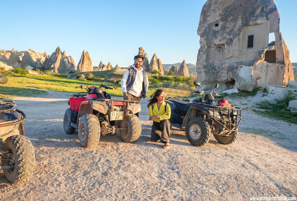 ATV ride through the beautiful valley makes for lovely images